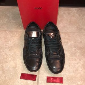 hugo boss trainer laces
